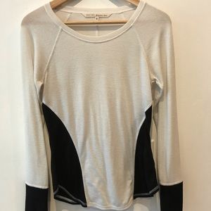 RACHEL ROY L/S color-block top